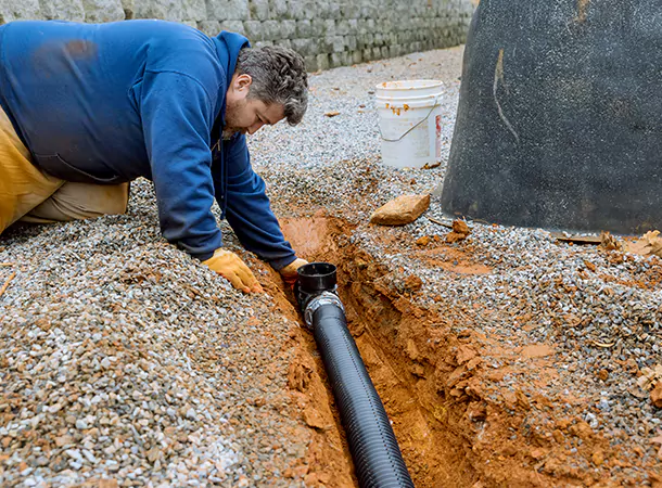 Sewer Pipe Burst Replacement in Milton, Ontario